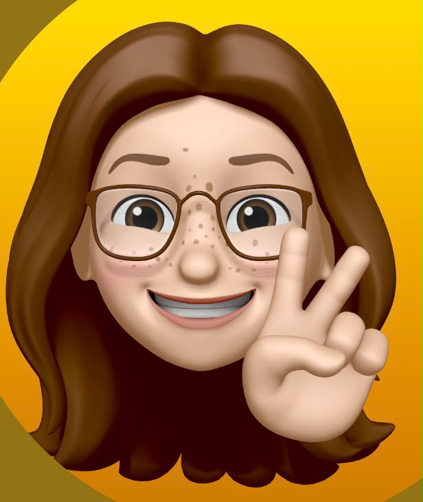 Lais’s avatar smiling and making a peace sign