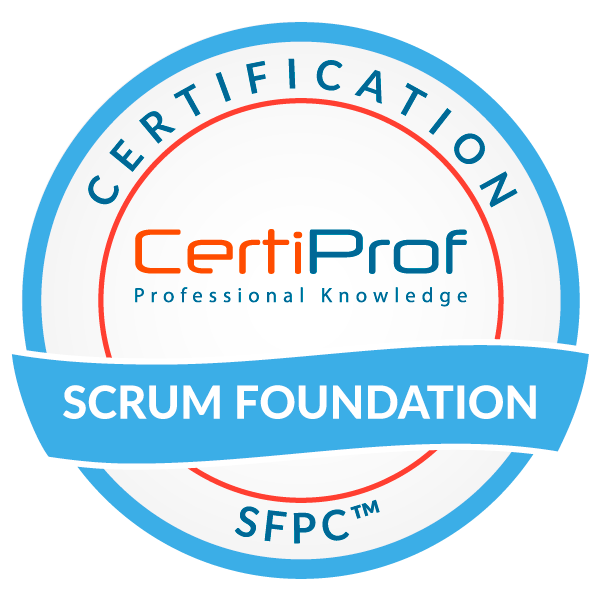 CertiProf Scrum Foundation badge